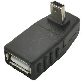Mini USB za Ženski Usb OTG Adapter Mini USB Moški na USB Ženski Pretvornik Priključek Prenos Podatkov Sinhronizacija za Avto, AUX, MP3 MP4 U-Disk