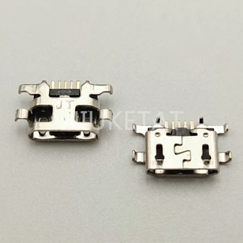 10pcs Mikro USB Priključek za Polnjenje Vrata Vtičnice Plug Dock Priključek 5pin Težka tablica lenovo A6020i36 K5 K800 popravilo opreme