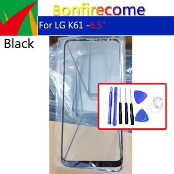 Zaslon na dotik Za LG K61 LCD Sprednji Dotik Zaslon Zunanji Steklo Objektiv Za LMQ630EA LMQ630UM Sprednji Plošči Zamenjava