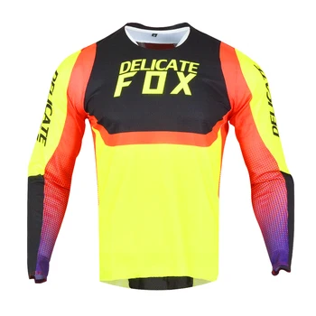 Motokros Dirke Občutljivo Fox 360 Voke Jersey Majica Motorno Kolo, Motorno Kolo Downhill Kolo Kolesarjenje Dolgimi Rokavi Moški