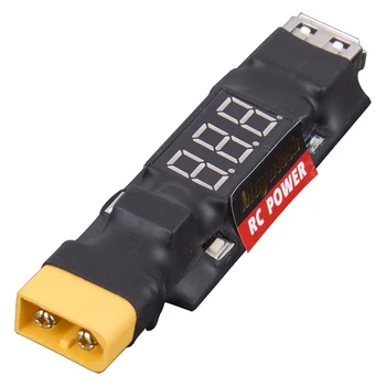 Visoka Kakovost Mayatech 3 v 1 Lipo Praznjenje Baterije Tester USB Razrešnice Kazalnik, S T Plug XT60 Plug Za RC Modeli Brnenje