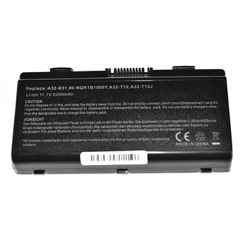 11.1 V Nov laptop baterija za Asus A31-T12 A32-T12 A32-X51 X51R X51RL X58 X58C X58L X58Le T12C T12Er T12Fg T12Jg T12Ug X51H X51L