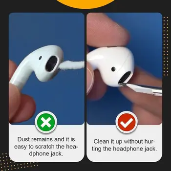 Slušalka Čiščenje Pero Brezžične Slušalke Čiščenje Pero, Čopič Slušalka kompletom Primeru Čiščenje Orodja Za Airpods Huawei Samsung MI