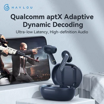 Haylou W1 QCC 3040 Brezžična tehnologija Bluetooth 5.2 TWS Brezžične Slušalke Apt-X/AAC Gibljejo Železa + Gibljejo Auriculares Igralci Slušalke