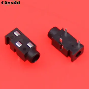Cltgxdd PJ-320 3,5 mm Auido Video Ženski erahone Jack vmesnik 3DIP Zatiči 3.5 priključek za Slušalke Priključek