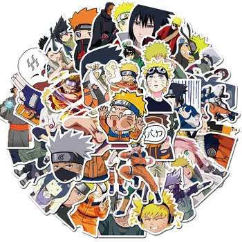 10/30/50pcs Novo Naruto Sasuke Nalepke Vodoodporni Kovček Zvezek Nalepke Risank Anime Nalepke Otroci Igrače Božično Darilo