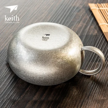 Keith Titana 250ml Čaj Pot Prenosni Ultralahkih Kitajski KongFu Čaj Pot Pohodništvo, Kampiranje Potovanja Piknik Namizna Ti3921