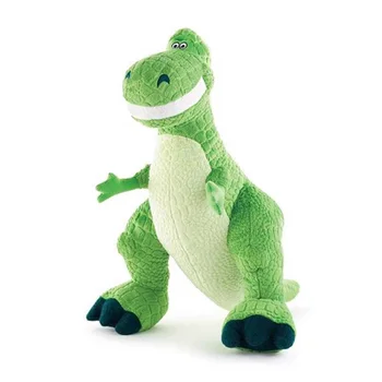 Disney Igrača Zgodba Zelen Dinozaver Rex Plišastih Igrač 34 cm Mehko Polnjene Živali Rex Dinozaver Lutka, Fant, otroci Darilo