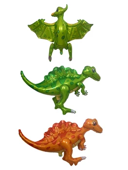 3D Napihljivi Dinozaver Baloni Globos Dino Rojstni Okraski Otroci Baloon