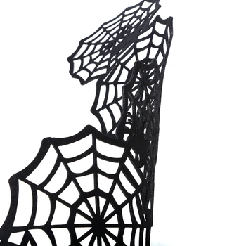 Zložljivi Spider Web Gospodinjski Pladenj Za Torto Sadja Krožnik Večerjo, Ki Služijo Pladenj Je Halloween Dekoracijo Dobave