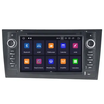 ZA AUDI A6 1997-2004 Avto Multimedijski Predvajalnik, GPS Navigacija 128GB Android10 Auto Radio Stereo Vodja Enote za Avdio Snemalnik