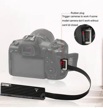 CFexpress za SSD Converter Adapter Za Nikon Z6 Z7 D5 D6 D850 D500 PANASONIC DC-S1/S1R Canon EOS 1DX MarkIII R5 C500 MarkII