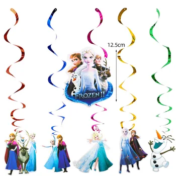Disney Princesa Zamrznjeno 2 elsa Temo Stranki Dekleta Rojstni dan Poročni Dekoracijo Dobave Baby Tuš Aluminija Folija Baloni