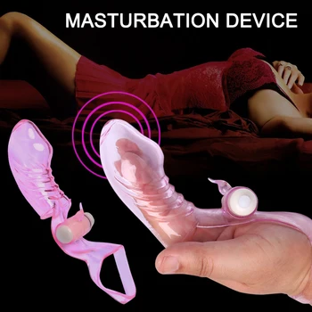 Ženska Odraslih Prst Vibratorji Prst Rokav Stimuliranje Ščegetavčka G Spot Ustni Lizanje Sex Igrače AC