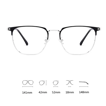 KatKani Poslovni Modni Visoke kakovosti Moških Spektakel Okvir Moški Retro Ultra-lahkih Optični Recept Očala Okvir 6120D