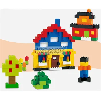 MARUMINE 1000PCS Klasičnih zidarske Opeke Komplet Združljiv z Decool Razsvetlil Bloki Pixel Kocka Baseplate Model Igrače Otroci Darilo