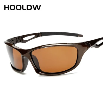 HOOLDW Klasičnih Polarizirana sončna Očala Moške blagovne Znamke Design sončna Očala Moški Športni Ribolov, Kampiranje Vožnje Očala Goggle UV400