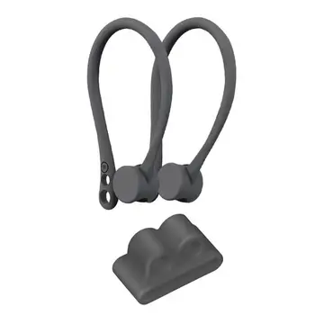 Slušalke anti-izgubljena naprava, brezžični slušalke pribor silikonski zaščitni uho kljuko nosilec za AirPods
