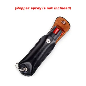 Odprite Tope Polimer Poper Spray Mace OC Torbica , Delovnega Orodja Mace Spray Imetnik Torbica za MK3 Posode Usnjena torbica (Naključno Barvo)