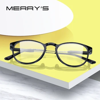 MERRYS DESIGN Ženske Retro Ovalne Očal Okvir Modni Očala za Kratkovidnost Recept Optičnih Očal S2181