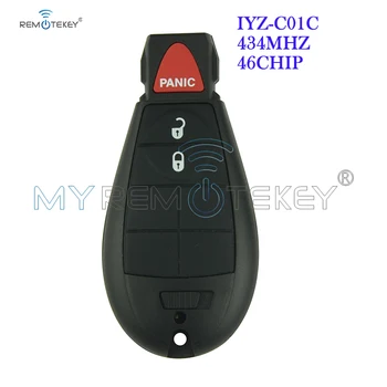 Remtekey #0 IYZ-C01C Smart remote key fobik za Chrysler Town & Country 300 2008 2009 2010 2011 2012 2 gumb z panike 434mhz