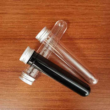40ml Plastične Epruvete Prazno Mini Jar Kovinski navoj Malih Stekleničkah Spice Shranjevanje Posode Jar Tehtnica Epruveto, Sub-stekleničenje