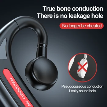 Kostno Prevodnost Slušalke Brezžične Slušalke Bluetooth, združljiva Športi, HI-fi Stereo prostoročno Slušalke Z Mikrofonom Za Pametni Telefon