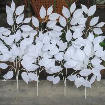 En Ducat Umetni Beli Listi, Poročni Festival Praznovanje Ozadju Cesti Led Cvet Domov Diy Umetni Dekorativni Cvet