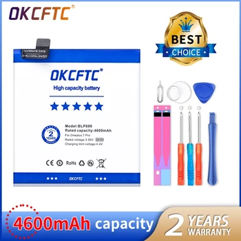 OKCFTC Originalne Nadomestne Baterije Za Oneplus 3 1+3 En Plus 3 3T 5 5T 6 6T 7 7T 7 Pro Plus visoka zmogljivost Baterij