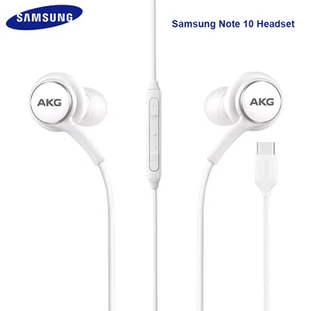 Samsung Slušalke Tip C V uho z Mic Žice PS-IG955 AKG Slušalke za Samsung Galaxy S20 Note10 Plus Huawei Pametni telefon Xiaomi