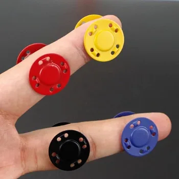5Pcs Barve Magnet Gumbi Šivalne Potrebščine, Magnetni Oblačila Nevidnega Magneta Gumbi Kovinski Gumbi Ročno DIY Dekoracijo