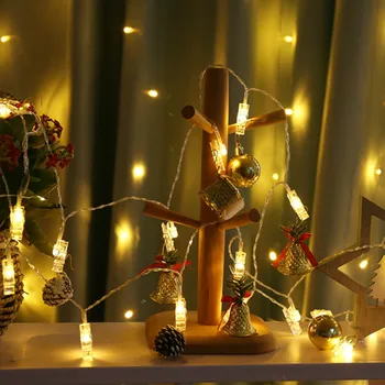 10m/5m/2m Foto Posnetek Niz LED Luči Pravljice Luči Baterije Garland Božični Okraski Poroko Spalnica Navidad Počitnice DIY
