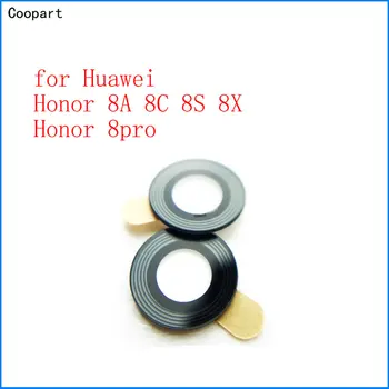 2pcs/veliko Coopart Novo Nazaj Zadnja Kamera, objektiv stekla zamenjava za Huawei Honor 8A 8X 8C 8S čast 8pro vrh kakovosti