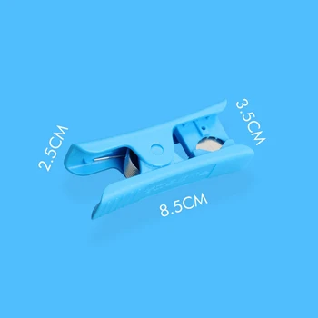 LERDGE 3D Tiskalnik Deli PTFE Teflonto Tube Cutter Mini Prenosni Cevi Rezalno rezilo Za 3D Tiskalnik Deli Cev PVC, Najlon PU Rezanje