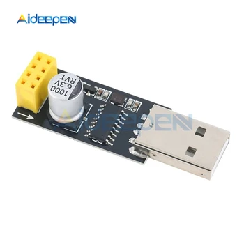 USB na ESP8266 ESP-01 Wifi Modul CH340 Adapter Računalnik Telefon Brezžično Komunikacijo Mikrokrmilnik za Arduino