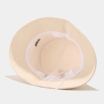 Poletje novo OFF vezene žensk vedro klobuk črke na prostem za zaščito pred soncem sonce klobuk tanke priložnostne ribič klobuk moške Panamski klobuk
