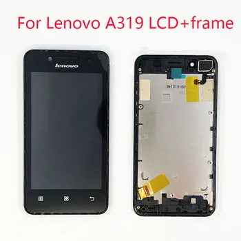 Za Lenovo A319 LCD-Zaslon, Zaslon na Dotik, Računalnike Skupščine Zamenjava Z Okvirjem Brezplačna Orodja