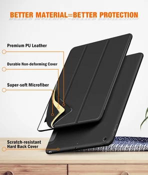 Tablični Primeru Za Huawei MatePad 11 Pro 12.6 10.8 T10 T10S 10.4 MediaPad T5 M6 10.8 8.4 M5 Lite 10.1 Flip Spanja Wakup Smart Cover