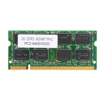 1pc Prenosni Pomnilnik 2GB DDR2 PC2 6400/5300 800/667 MHZ RAM za Prenosnik 200pin Non-ECC Pomnilnik za Dell HP Acer ASUS