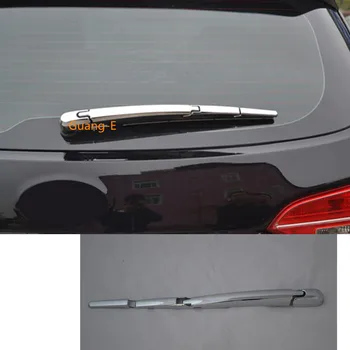 Avto ABS Chrome Zadaj Nazaj Stekla, Metlice Pranje Šoba Okvir Odreži Rep Okno Trim 4pcs Za Hyundai IX45 SantaFe Santa Fe obdobje 2013-2018