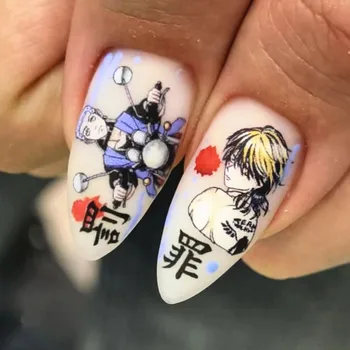 Serija TSC-217 TOKYO REVER design 3d nail art nalepke nalepke predlogo nohtov diy orodja odlikovanja