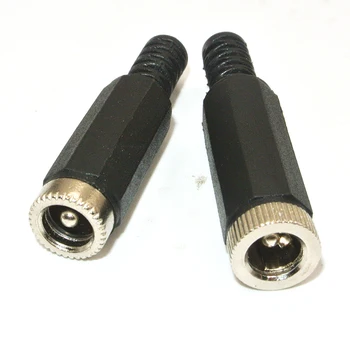 100 KOZARCEV 2.5 x 5.5 mm DC Napajanje Ženski Plug Jack Adapter Priključek