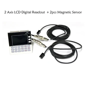 S35 2 Os 3 Osi Digitalno Odčitavanje DRO s Magnetni Senzor Kodirnik za Lesnoobdelovalnih Kamna za Mletje Stružnica Pralni itd