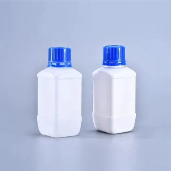 10Pcs 100 ML Hrana Razred Kvadratni steklenico Neprepustni, HDPE, Prazno posodo za reagenta tekoče povratne steklenice