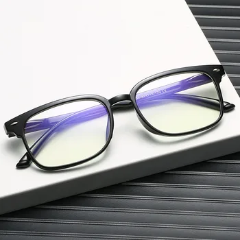 Presbyopic Očala Ženska Modra Svetloba Filter Obravnavi Očala Moški Modni Črni Dekorativni Očala Farsightednes Očala Okvir