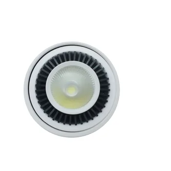 360 Stopinj Rotacija, Zatemniti COB LED Svetilke 5W 7W 9W 15W Površine Vgrajena LED Stropne Svetilke Spot Luči Svetilke AC85-265V