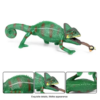 Simulacija Živali Model Kameleon Kuščar Otrok Kognitivno Dvoživk Plazilcev Model Plastičnih Figuric Izobraževalne Igrače Darilo