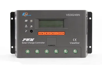 30A regulator PWM EPEVER Sončni kolektorji sistem brezplačna dostava 30amps VS3024BN sončne energije banke majhne postaje LCD Zaslon