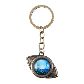 Anime Je Obljubil Neverland Keychain Mujika Emma Amulet Ključnih Verige Oči-oblikovan Cuvitidala Ključ Obesek za Ženske, Moške Nakit