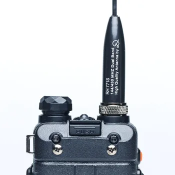 OPPXUN RH-771S Antena Titana GURS - Ženski 144/430MHz Dual Band Prilagodljiv Za Baofeng Walkie Talkie UV-9R Plus/5R /82/S9 Plus/XR